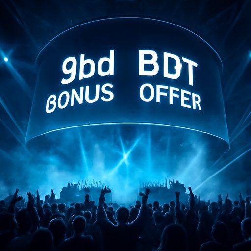 9bd bonus screen with BDT offer