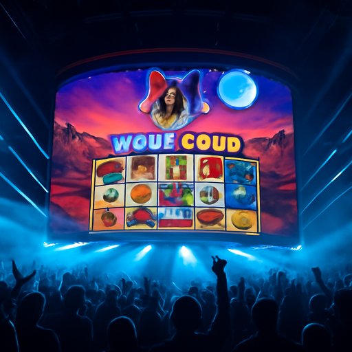 9bd Wolf Gold moon scene